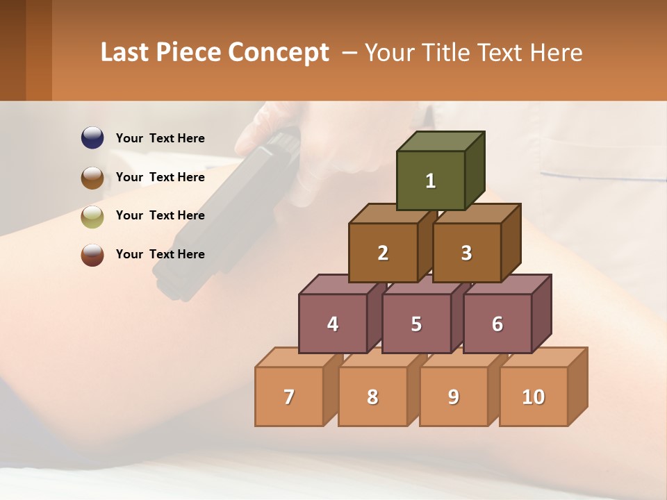 Relaxation Sensitive Hair PowerPoint Template