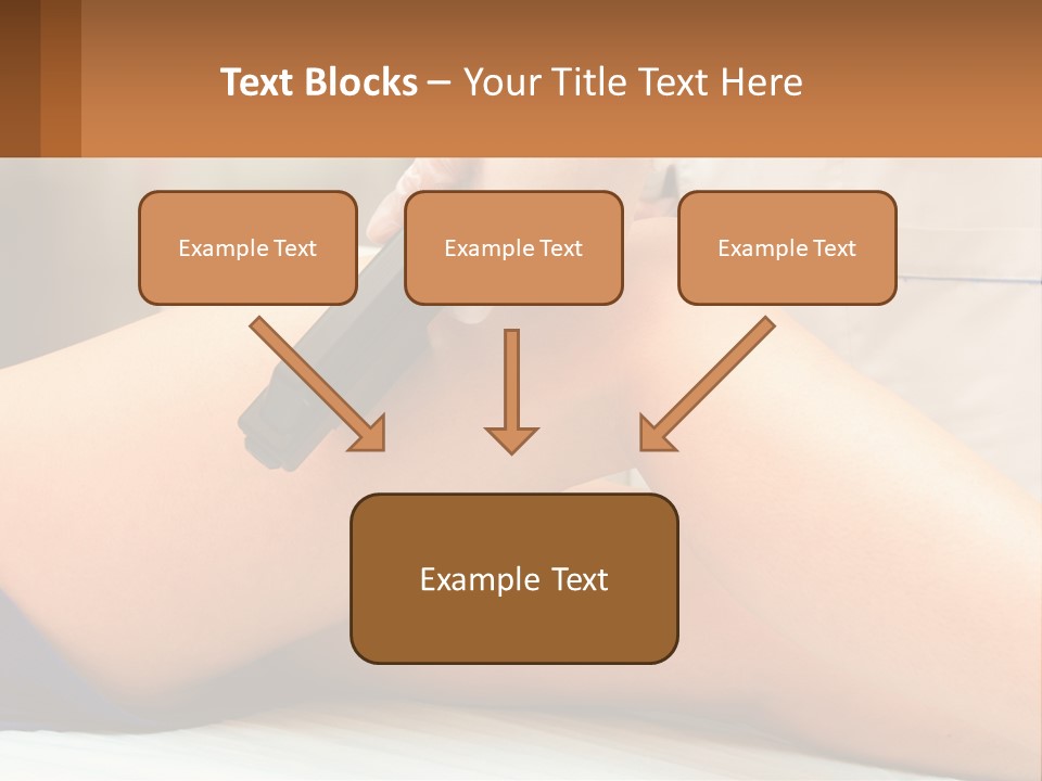 Relaxation Sensitive Hair PowerPoint Template