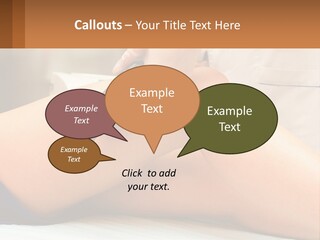 Relaxation Sensitive Hair PowerPoint Template