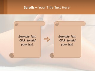 Relaxation Sensitive Hair PowerPoint Template