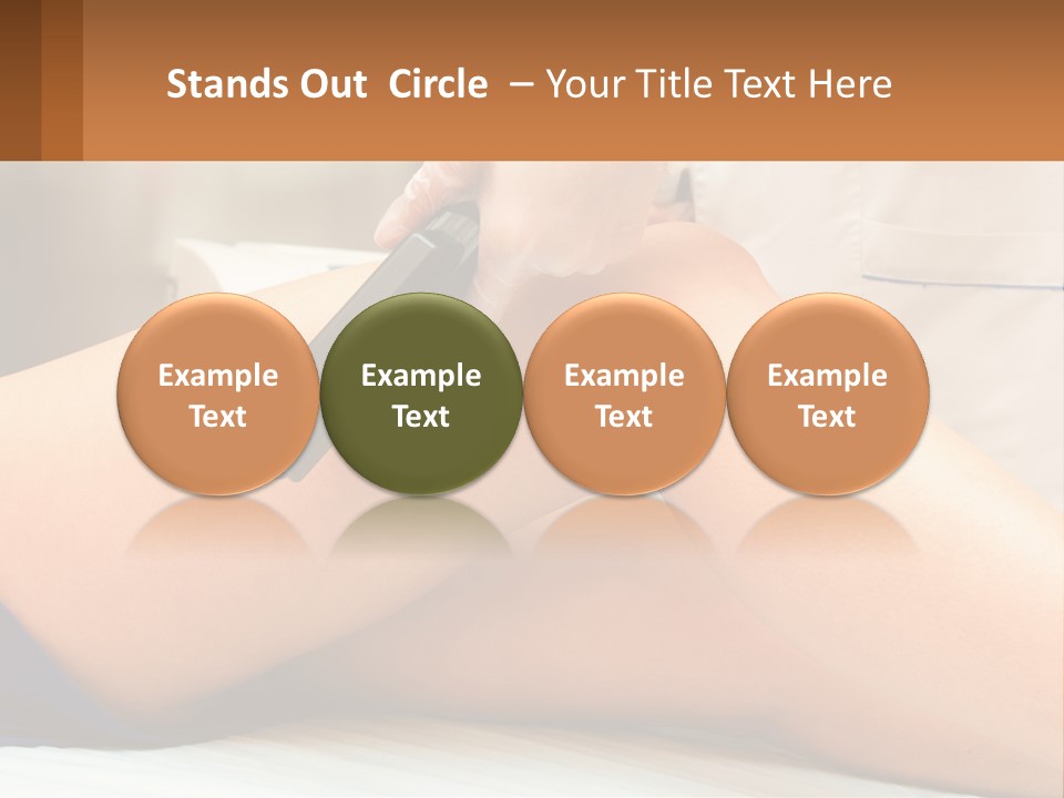 Relaxation Sensitive Hair PowerPoint Template