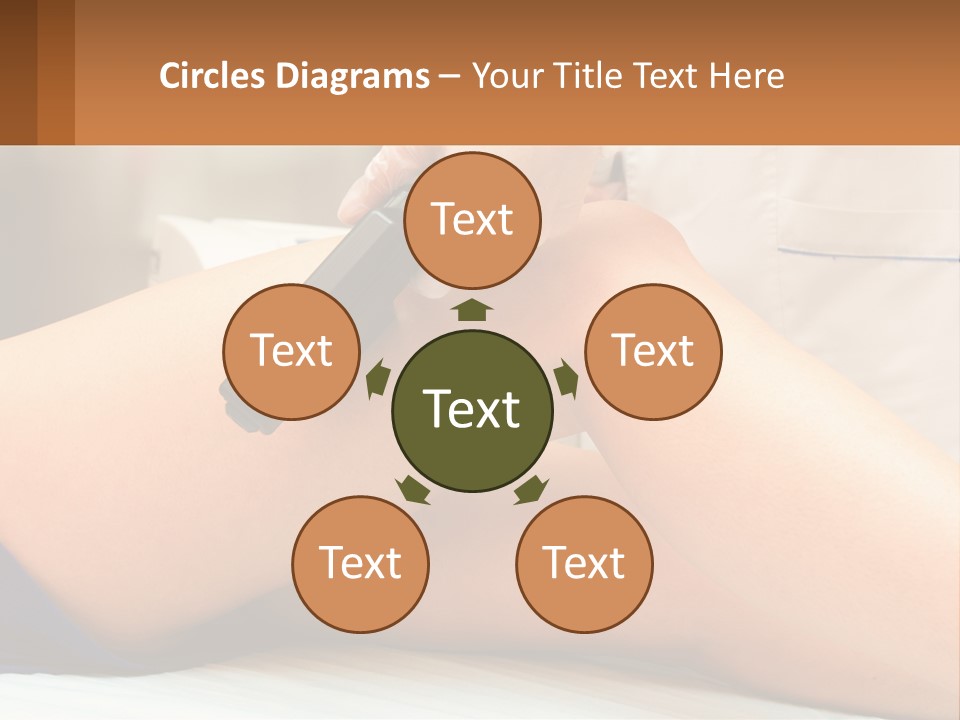 Relaxation Sensitive Hair PowerPoint Template