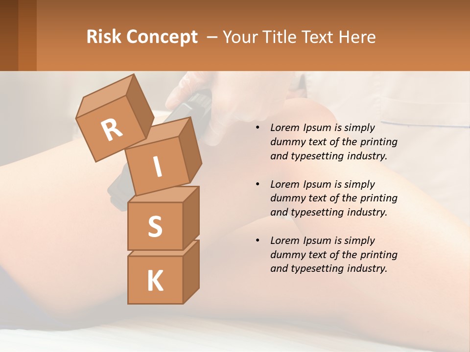 Relaxation Sensitive Hair PowerPoint Template