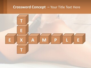 Relaxation Sensitive Hair PowerPoint Template