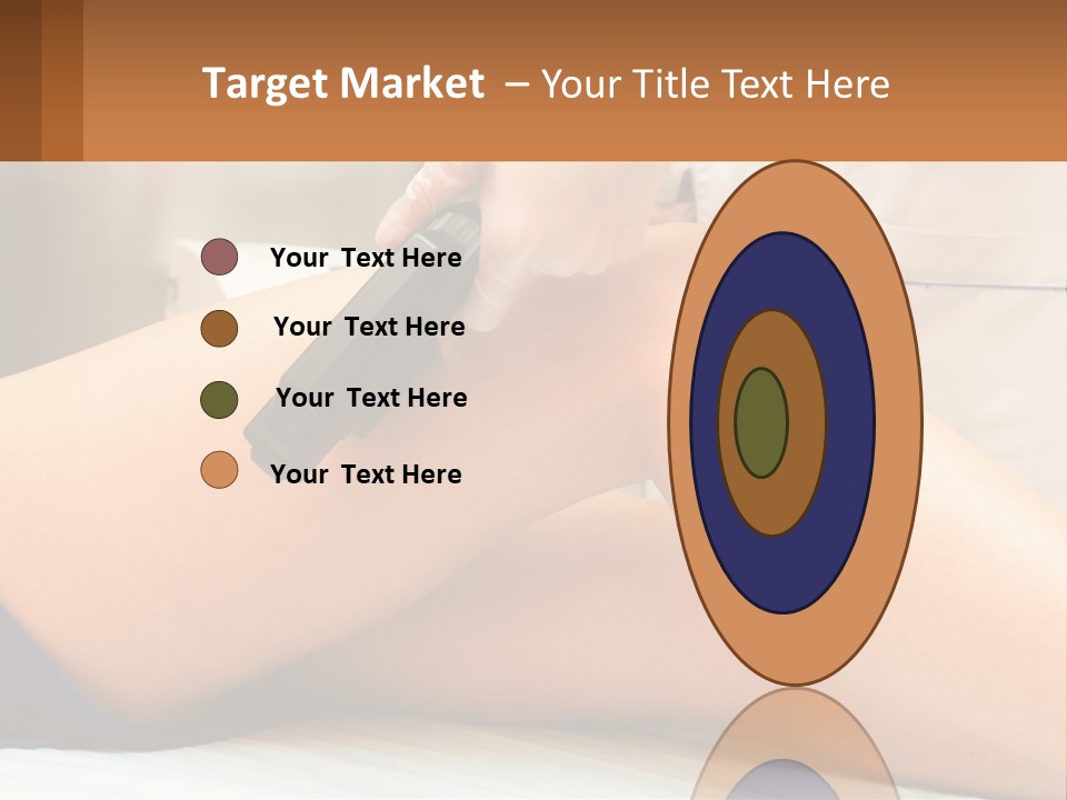 Relaxation Sensitive Hair PowerPoint Template