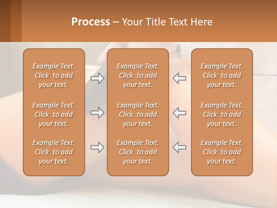 Relaxation Sensitive Hair PowerPoint Template