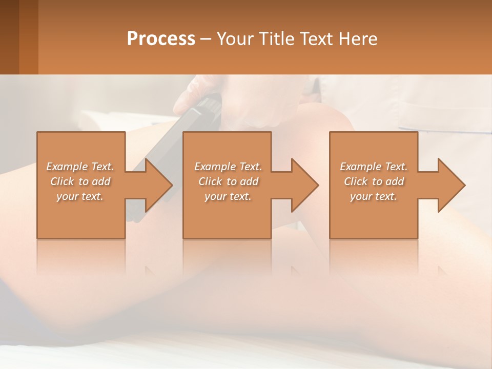 Relaxation Sensitive Hair PowerPoint Template