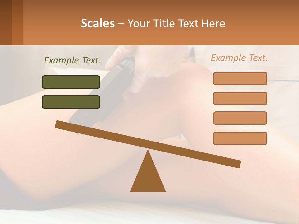 Relaxation Sensitive Hair PowerPoint Template