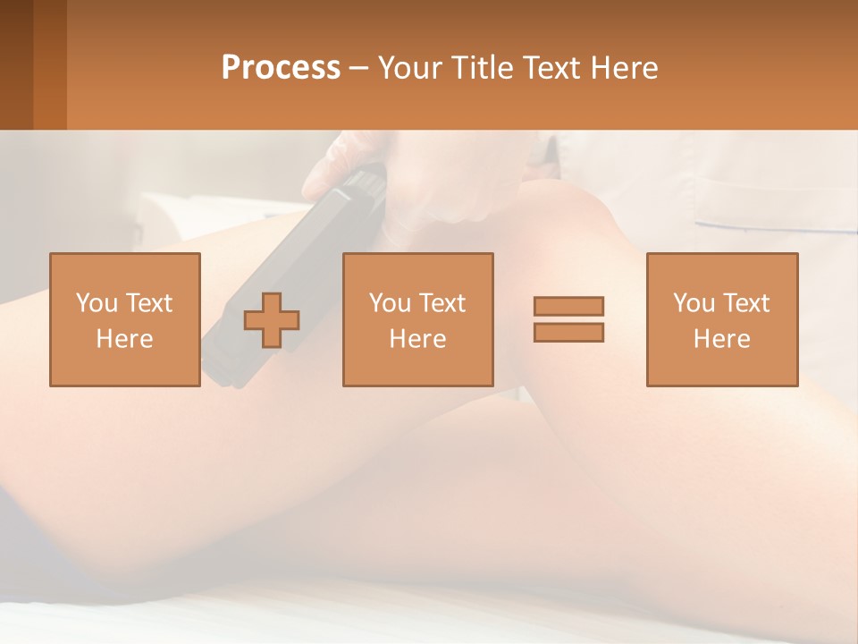 Relaxation Sensitive Hair PowerPoint Template