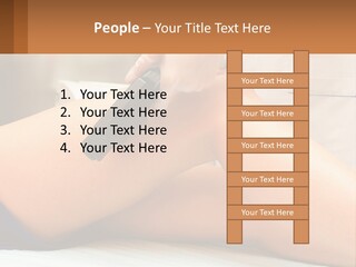 Relaxation Sensitive Hair PowerPoint Template