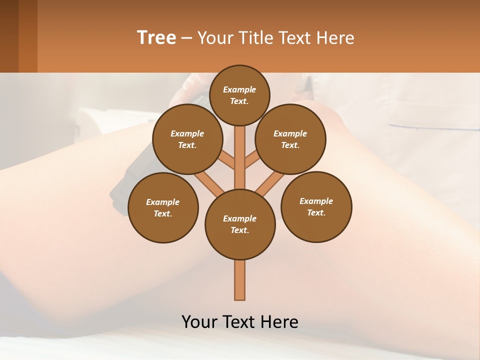 Relaxation Sensitive Hair PowerPoint Template