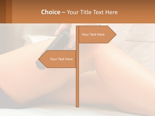 Relaxation Sensitive Hair PowerPoint Template