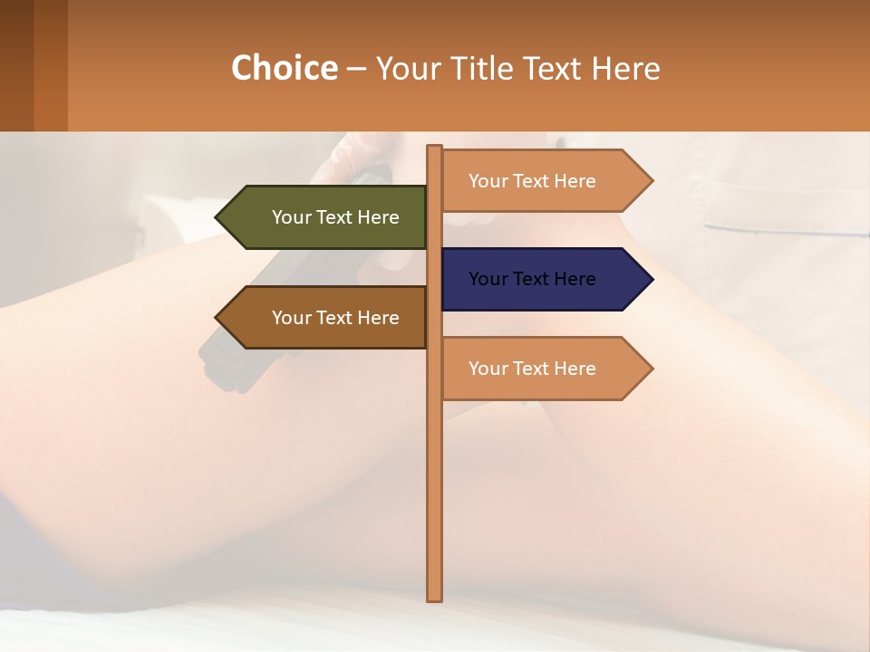 Relaxation Sensitive Hair PowerPoint Template