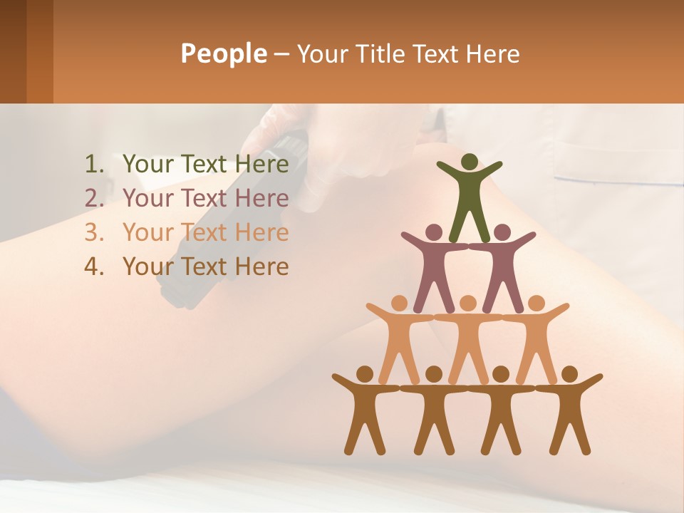 Relaxation Sensitive Hair PowerPoint Template