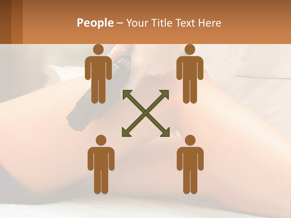 Relaxation Sensitive Hair PowerPoint Template