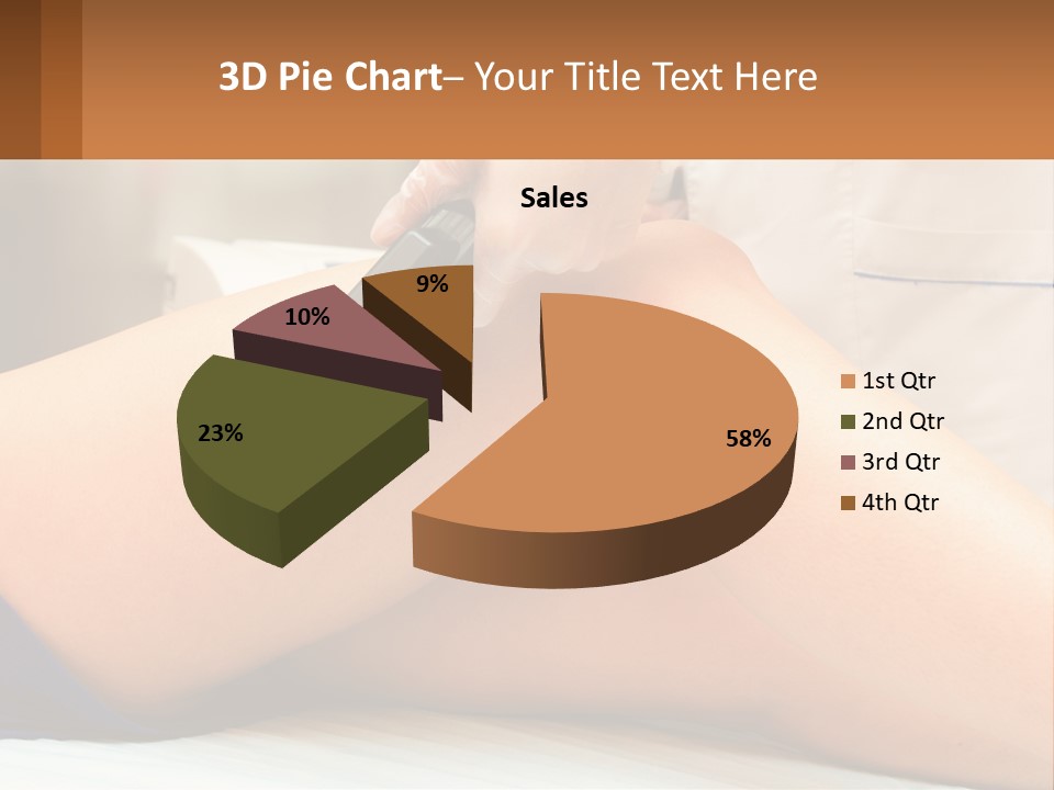 Relaxation Sensitive Hair PowerPoint Template