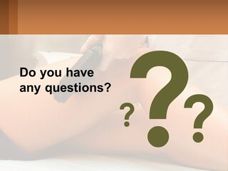 Relaxation Sensitive Hair PowerPoint Template