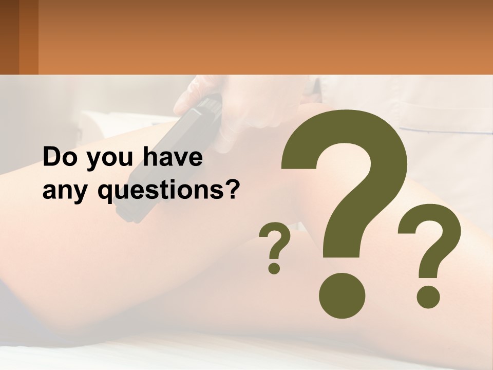 Relaxation Sensitive Hair PowerPoint Template