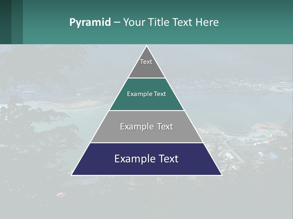 Pier Commerce Tourism PowerPoint Template