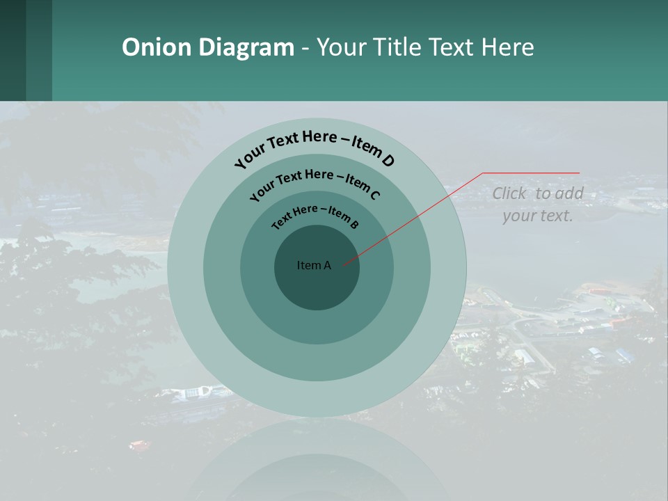 Pier Commerce Tourism PowerPoint Template