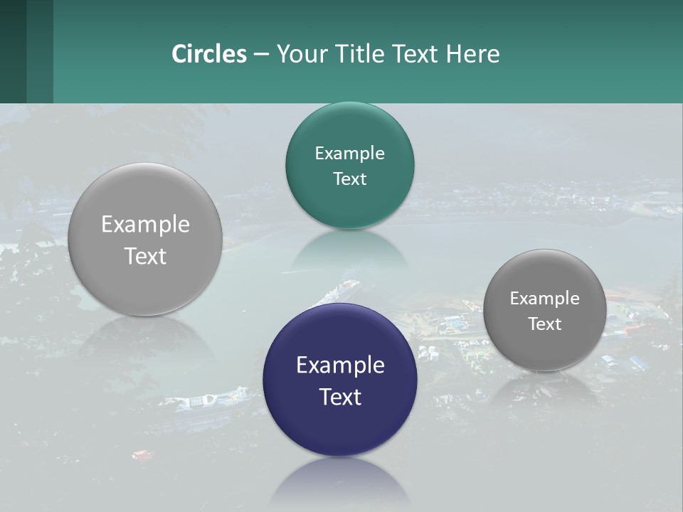 Pier Commerce Tourism PowerPoint Template