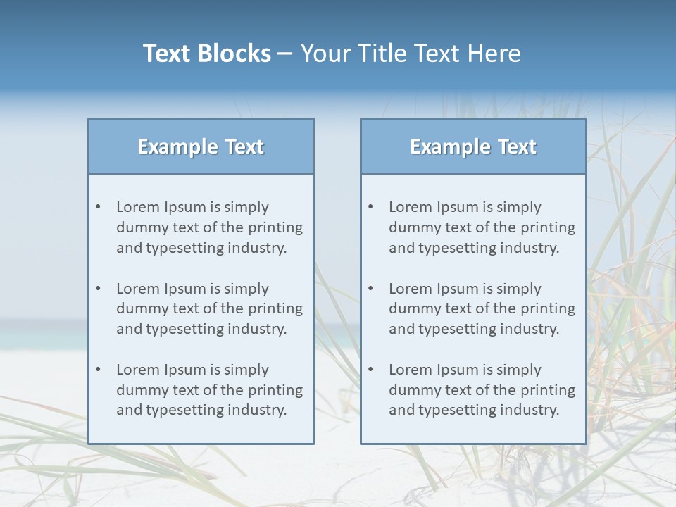 Grass Saw Tourism PowerPoint Template