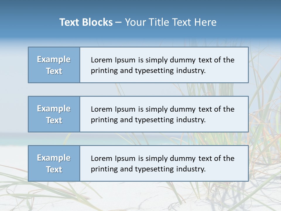 Grass Saw Tourism PowerPoint Template