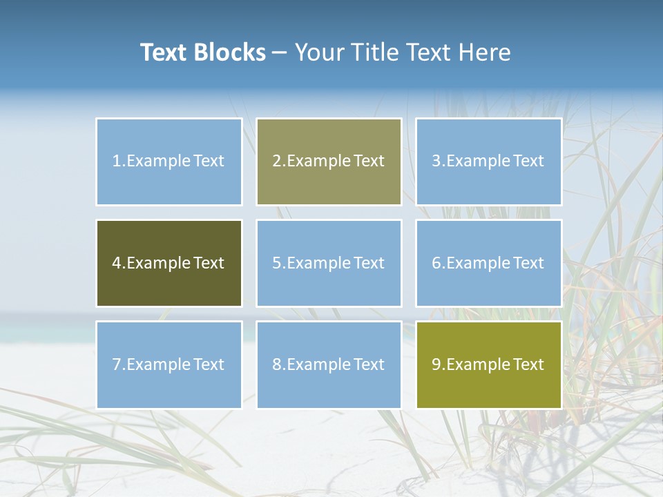 Grass Saw Tourism PowerPoint Template