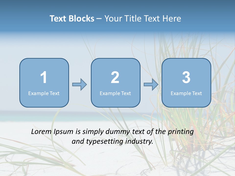 Grass Saw Tourism PowerPoint Template