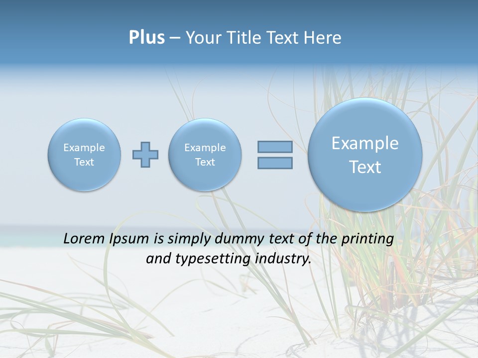 Grass Saw Tourism PowerPoint Template