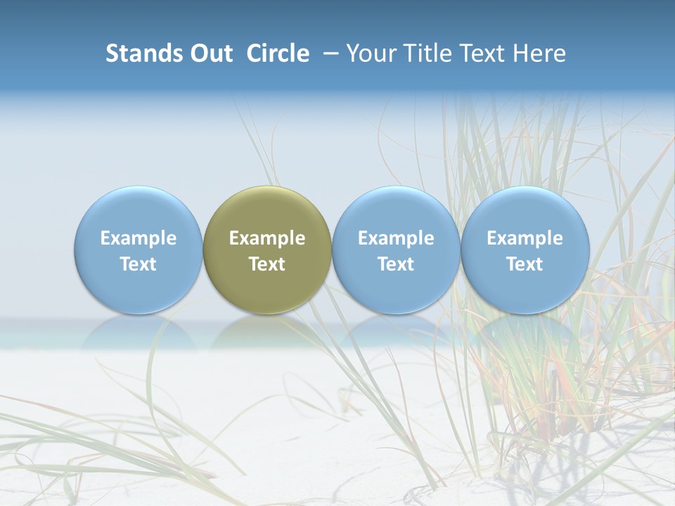 Grass Saw Tourism PowerPoint Template