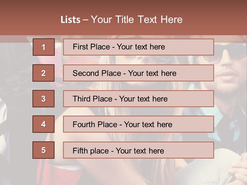 Trekking Sporty Mountain PowerPoint Template
