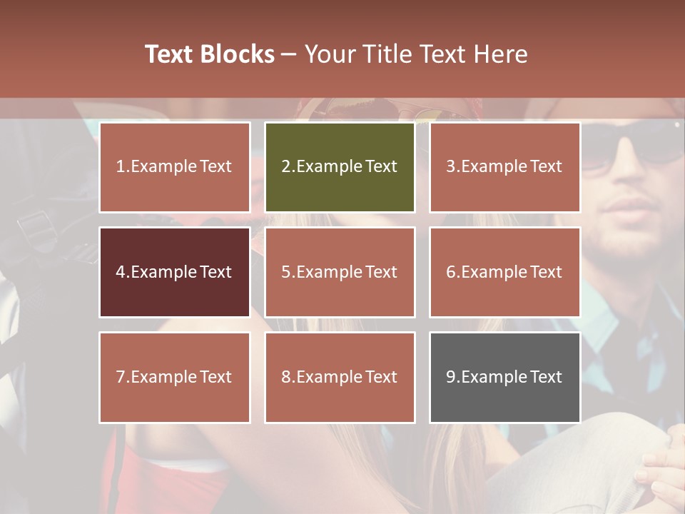 Trekking Sporty Mountain PowerPoint Template