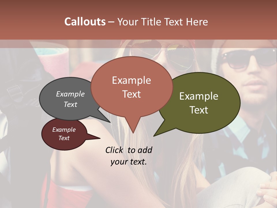 Trekking Sporty Mountain PowerPoint Template