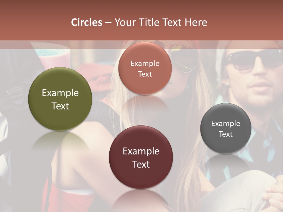 Trekking Sporty Mountain PowerPoint Template