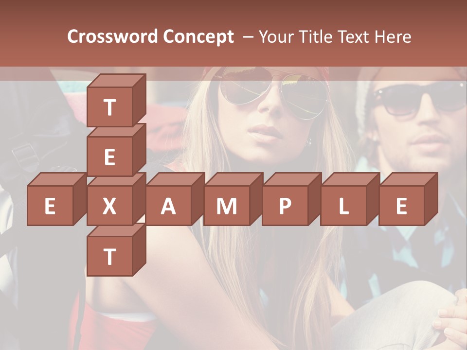 Trekking Sporty Mountain PowerPoint Template