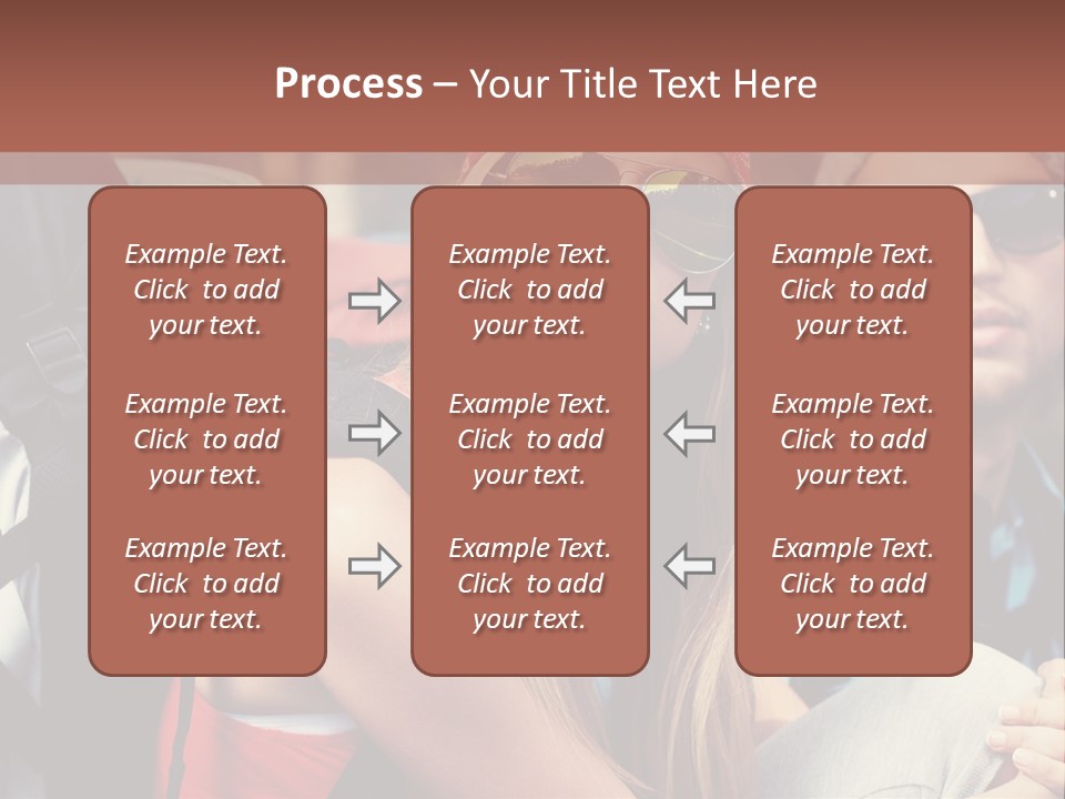 Trekking Sporty Mountain PowerPoint Template