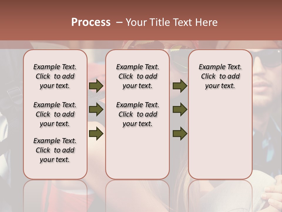 Trekking Sporty Mountain PowerPoint Template