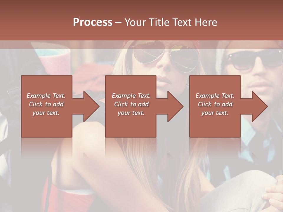Trekking Sporty Mountain PowerPoint Template
