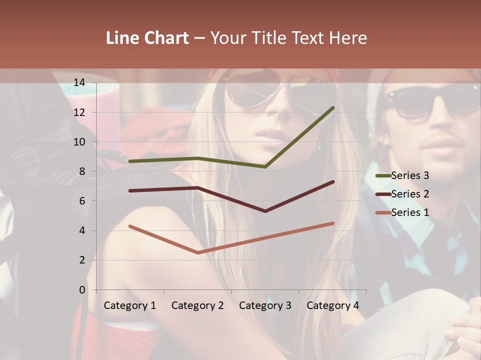 Trekking Sporty Mountain PowerPoint Template