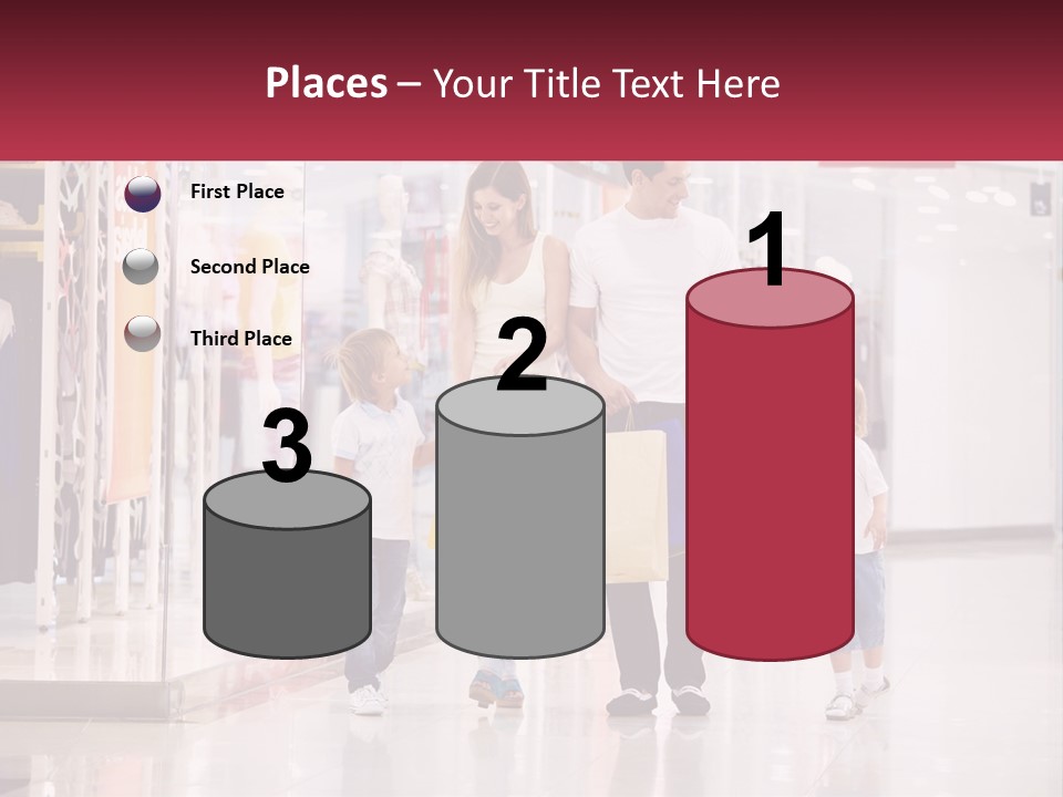 Walking Leisure People PowerPoint Template