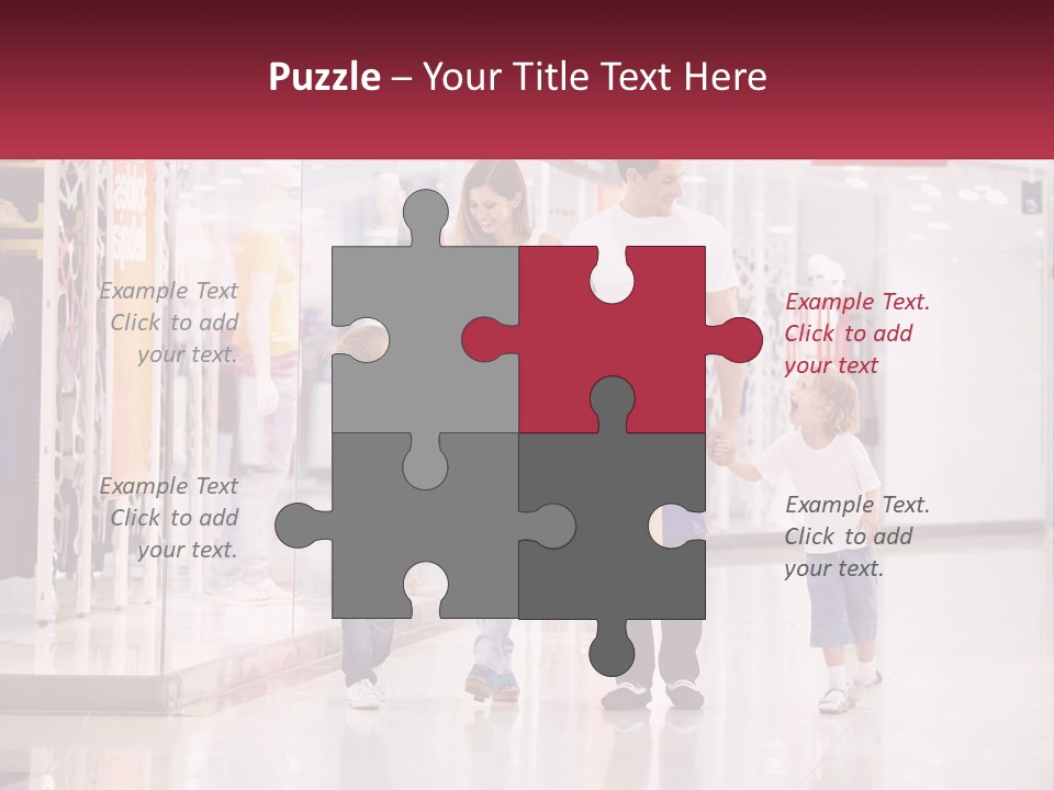 Walking Leisure People PowerPoint Template