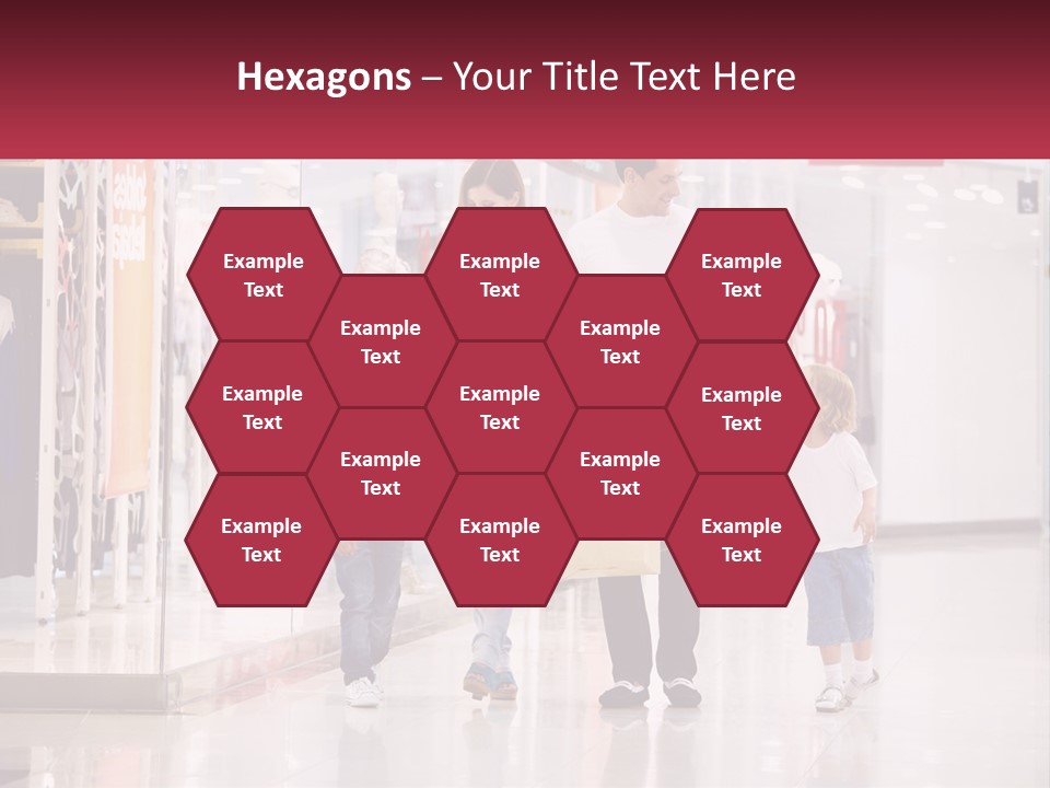 Walking Leisure People PowerPoint Template