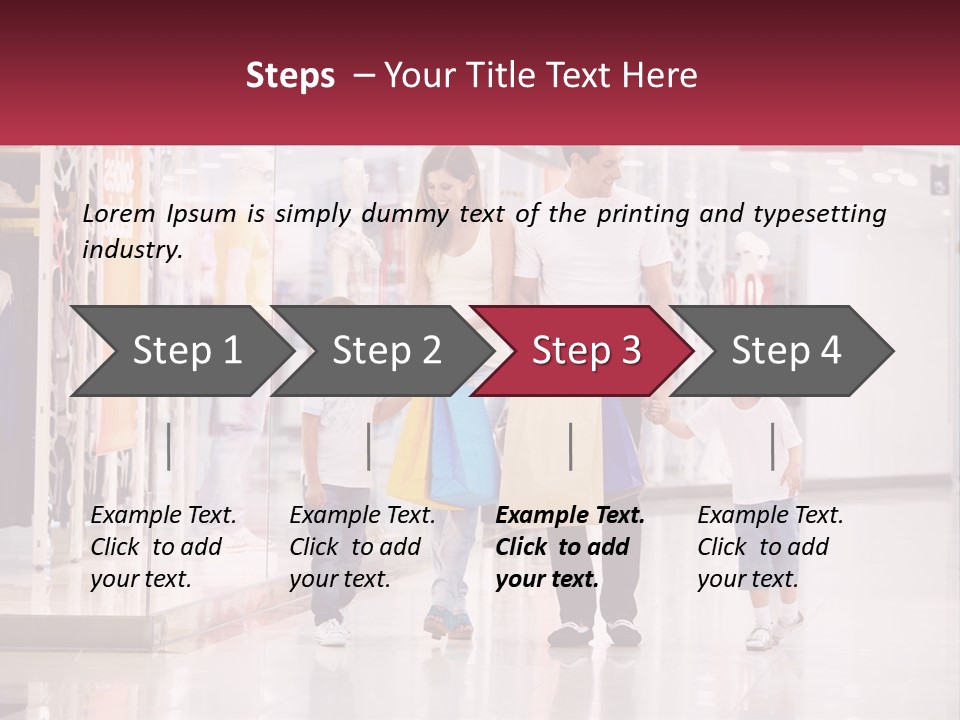 Walking Leisure People PowerPoint Template