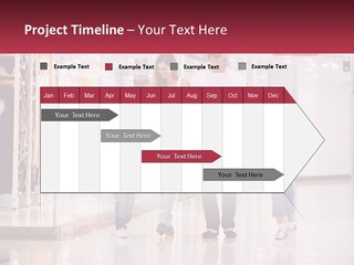 Walking Leisure People PowerPoint Template