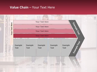 Walking Leisure People PowerPoint Template