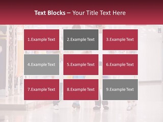 Walking Leisure People PowerPoint Template