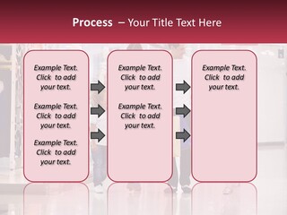 Walking Leisure People PowerPoint Template