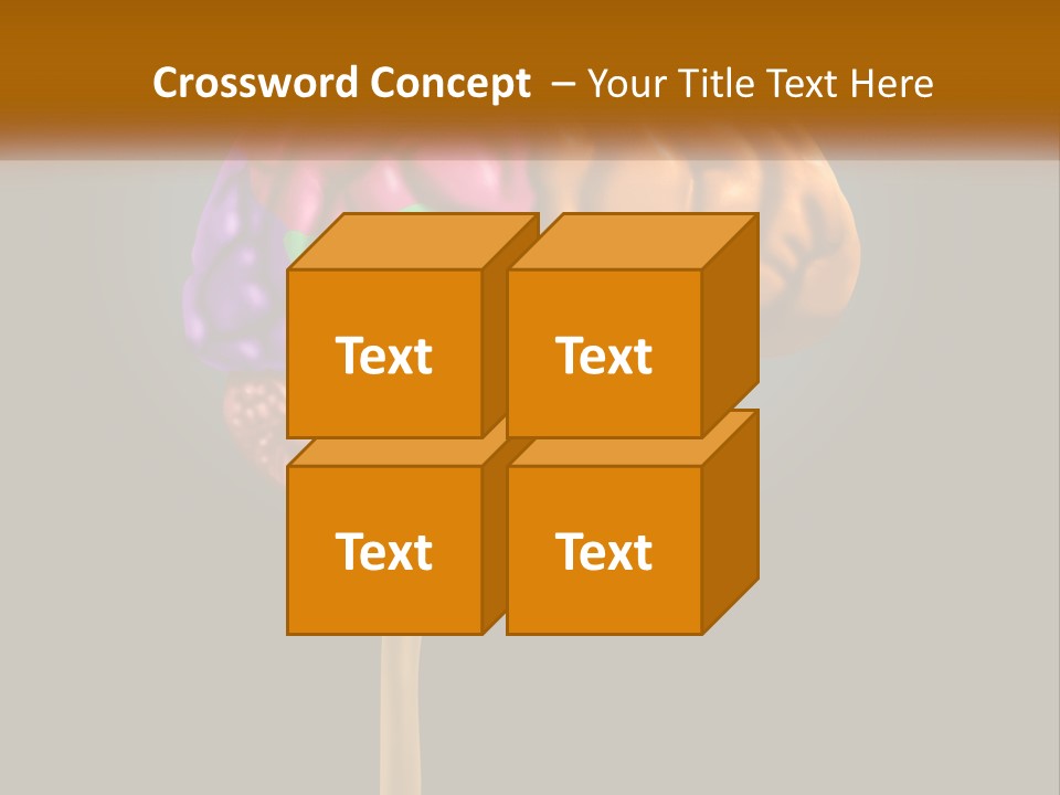 Black Sensory Intelligence PowerPoint Template