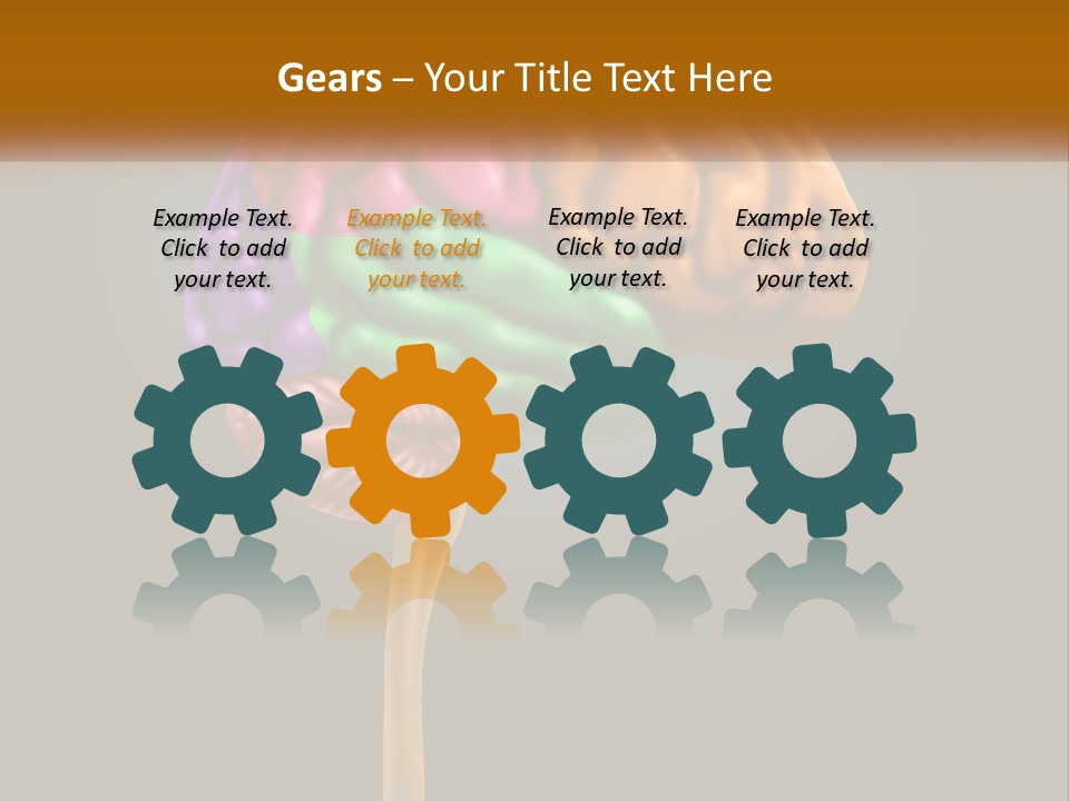 Black Sensory Intelligence PowerPoint Template